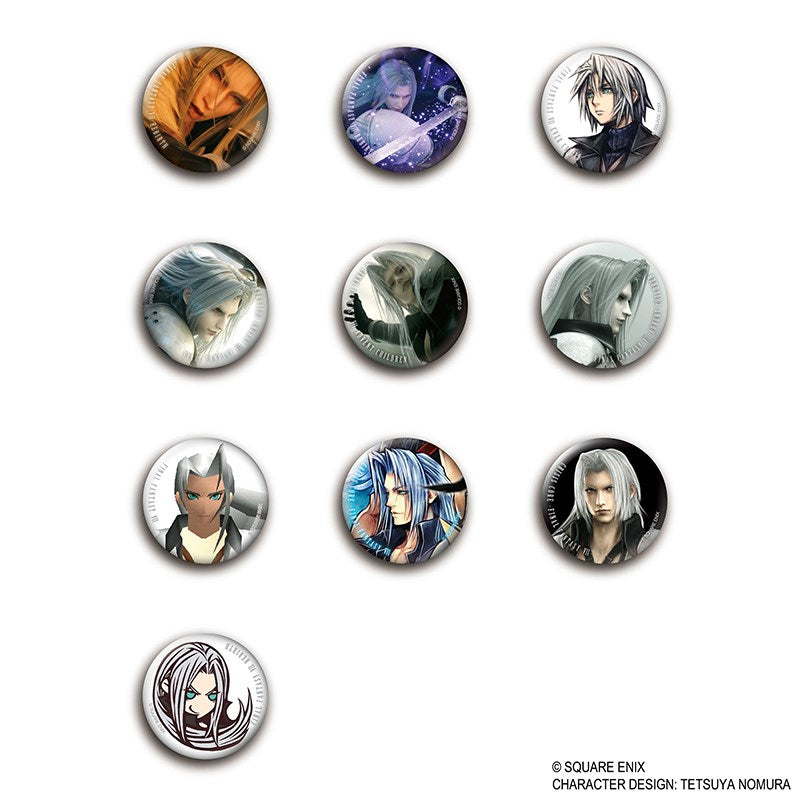 (Goods - Badge) Final Fantasy VII Button Badge Collection Sephiroth Vol. 2 (Blind Box - Single)