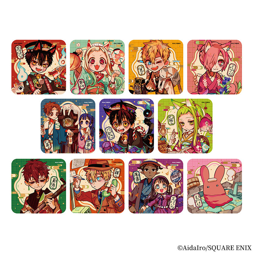 (Goods - Badge) Toilet-bound Hanako-kun Trading Square Can Badge Monster Cat Inn (Blind Box -Single)