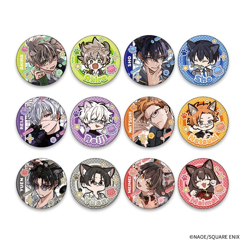 (Goods - Badge) Tokyo Aliens Trading Badge Cat (Blind Box -Single)
