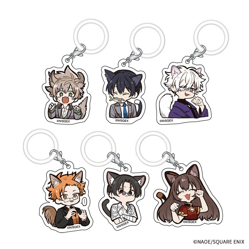 (Goods - Keychain) Tokyo Aliens Trading Acrylic Keychain Cat (Blind Box -Single)