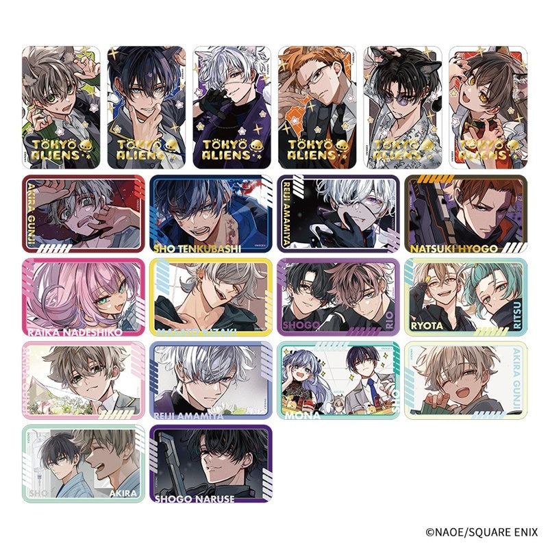 (Goods - Card) Tokyo Aliens Trading Clear Card (Set of 2) Cat (Blind Box -Single)