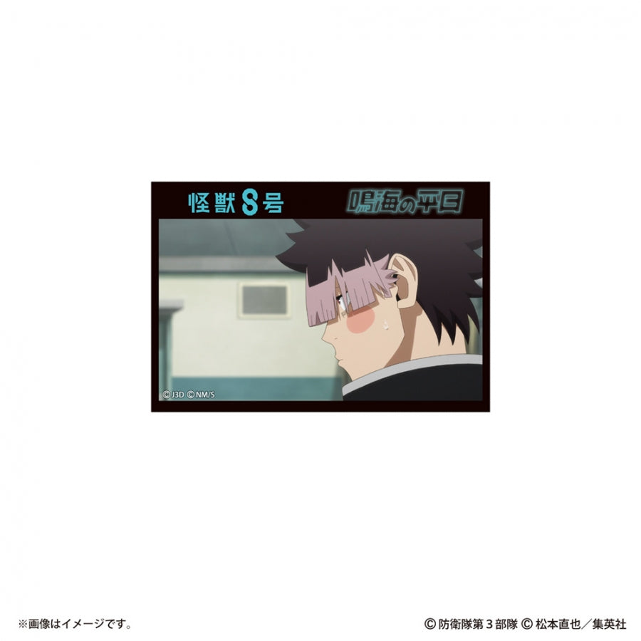 (1BOX=10)(Goods - Badge) Kaiju No. 8: Narumi's Week at Work Trading Square Button Badge (10 Types Total)(Blind Box -Single)
