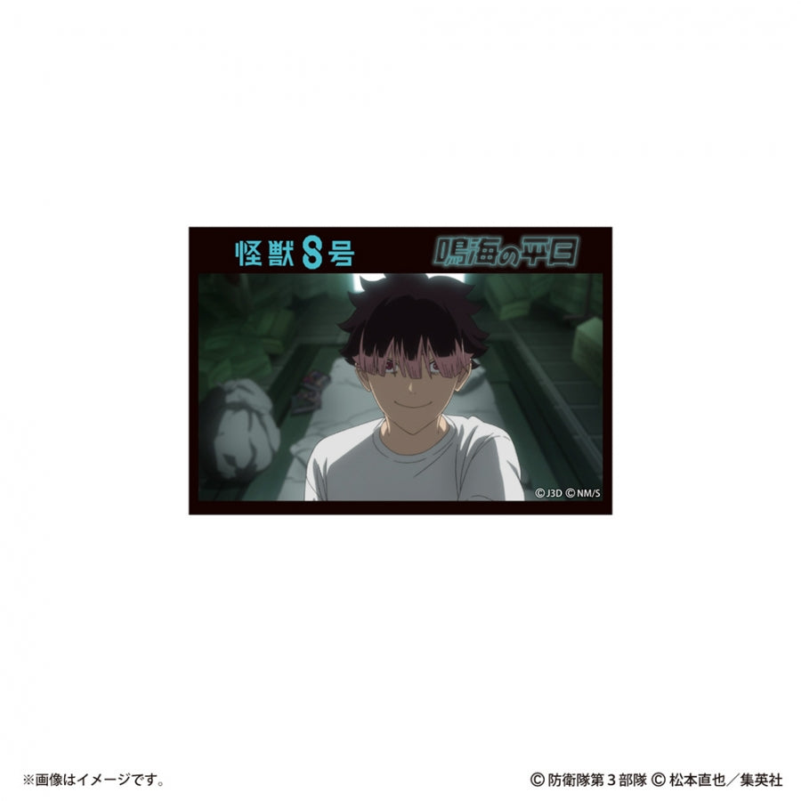 (1BOX=10)(Goods - Badge) Kaiju No. 8: Narumi's Week at Work Trading Square Button Badge (10 Types Total)(Blind Box -Single)