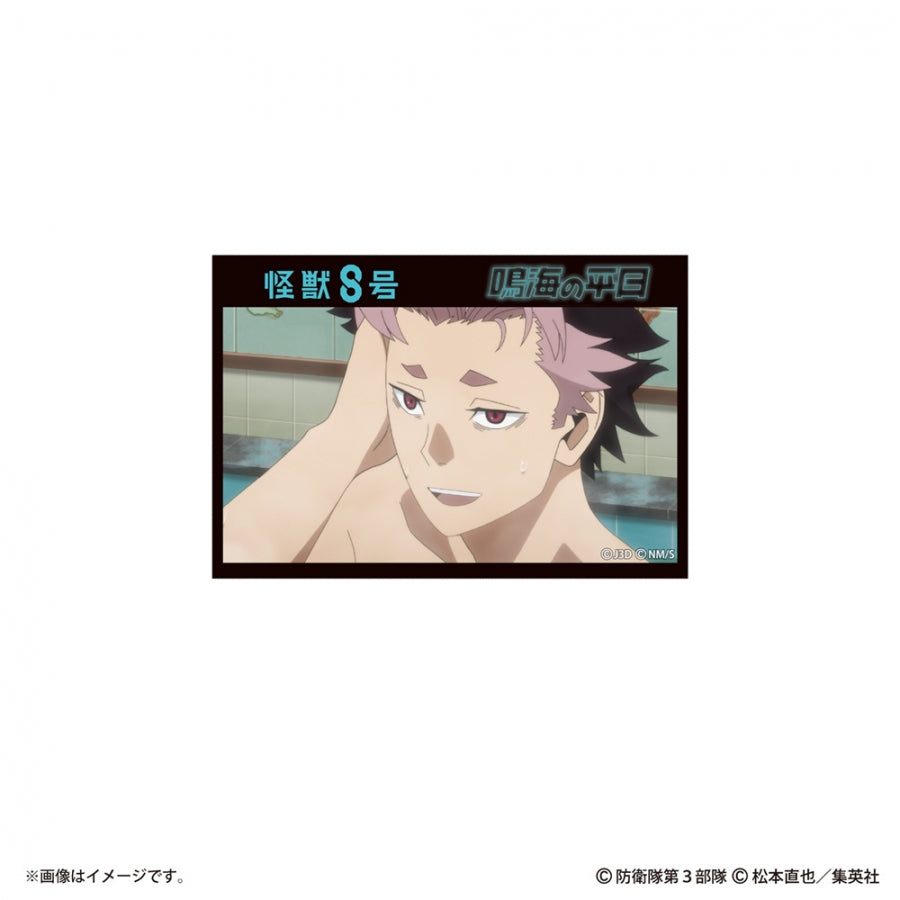 (1BOX=10)(Goods - Badge) Kaiju No. 8: Narumi's Week at Work Trading Square Button Badge (10 Types Total)(Blind Box -Single)