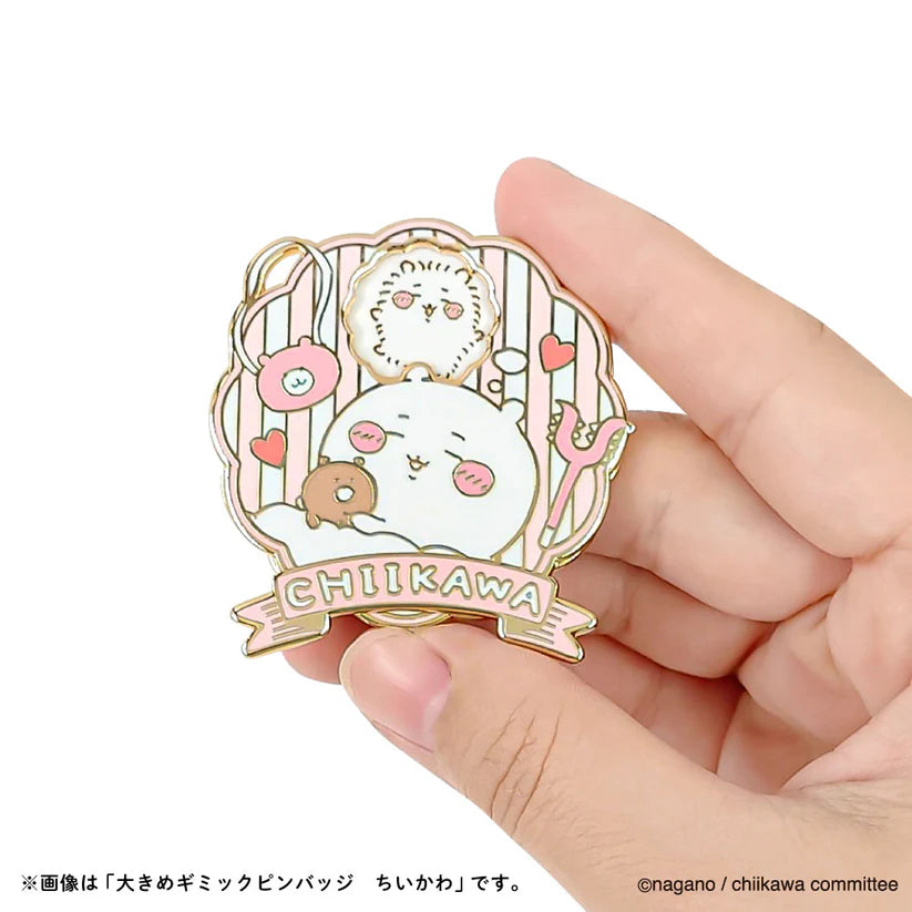 (Goods - Badge) Chiikawa Pin Badge Chiikawa