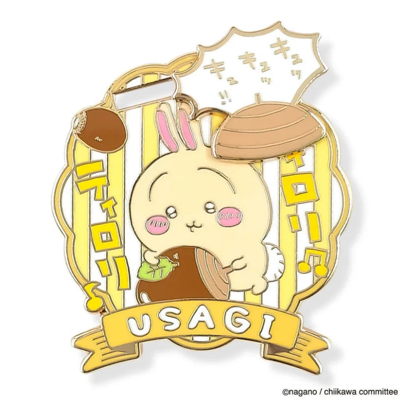 (Goods - Badge) Chiikawa Pin Badge Usagi