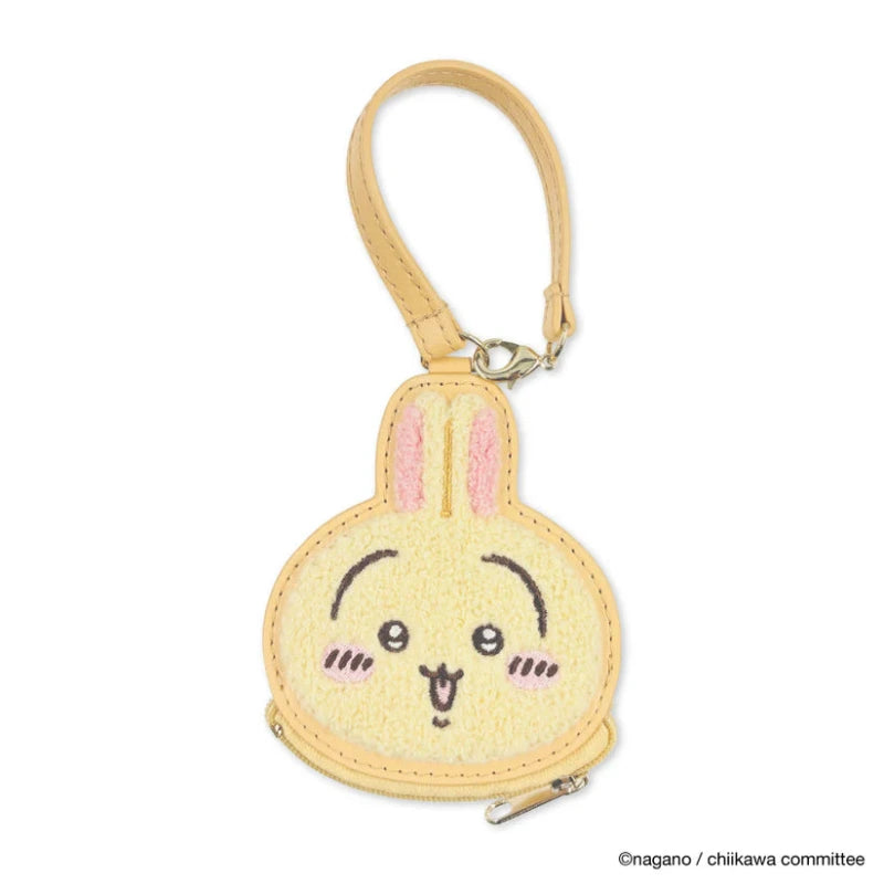 (Goods - Pouch) Chiikawa Face Mini Pouch Usagi