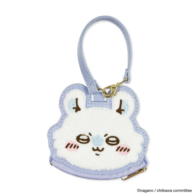 (Goods - Pouch) Chiikawa Face Mini Pouch Momonga
