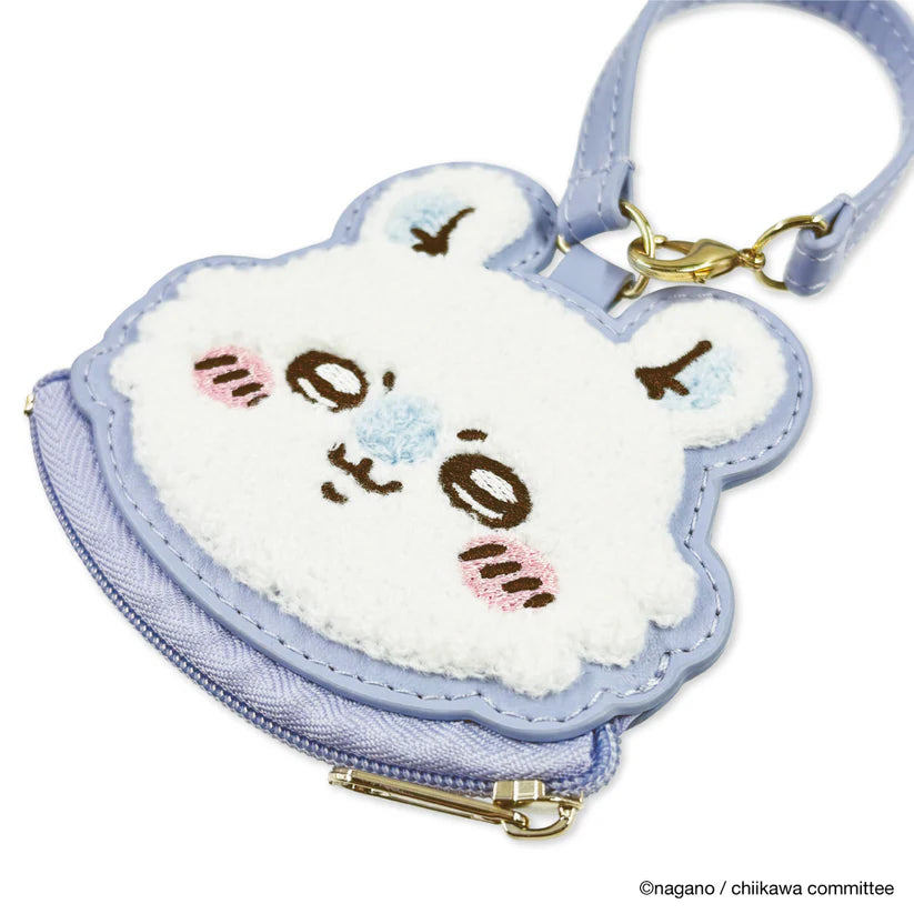 (Goods - Pouch) Chiikawa Face Mini Pouch Momonga