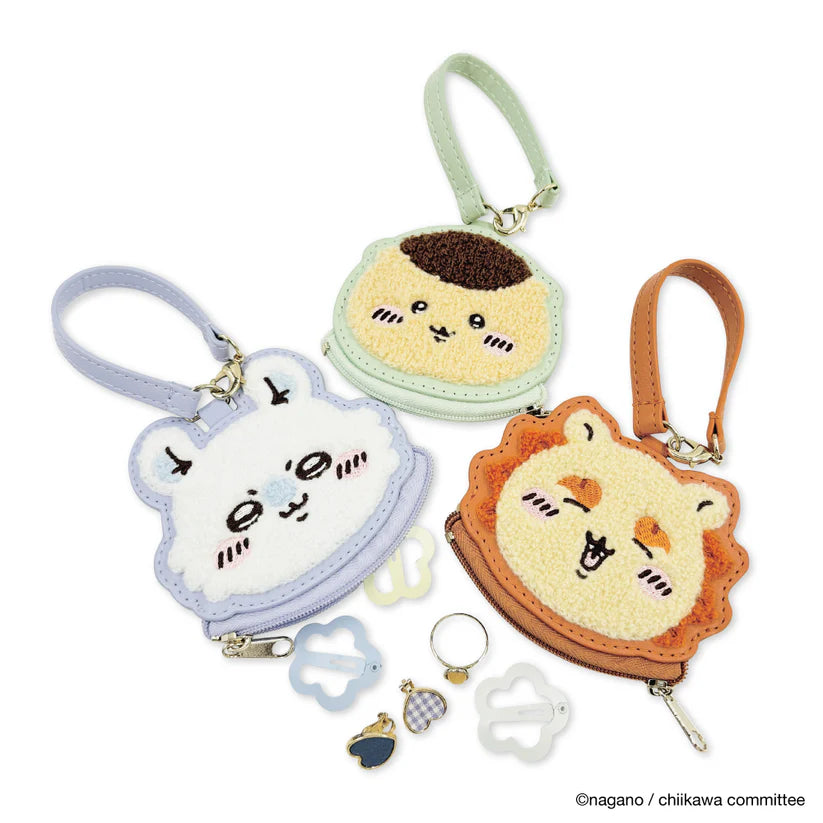 (Goods - Pouch) Chiikawa Face Mini Pouch Momonga