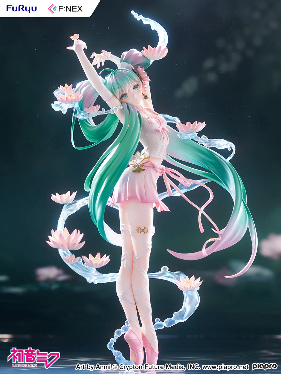 (1/7 Scale Figure) Vocaloid Hatsune Miku: Water lily ver.