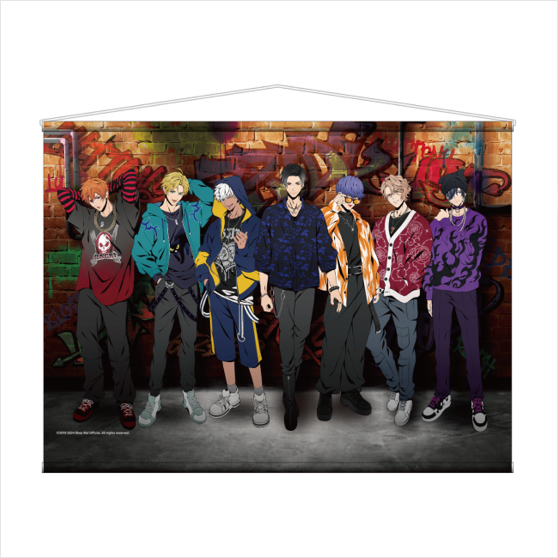 [Obey Me!] //Preorder// Shibuya 109 POP UP SHOP Wall Scroll
