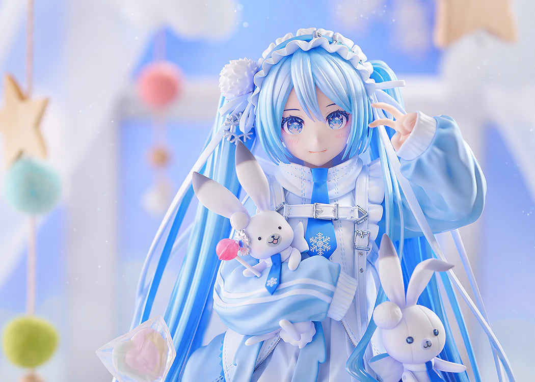 (1/7 Scale Figure) Vocaloid Snow Miku: Yukiiro Pop Ver.