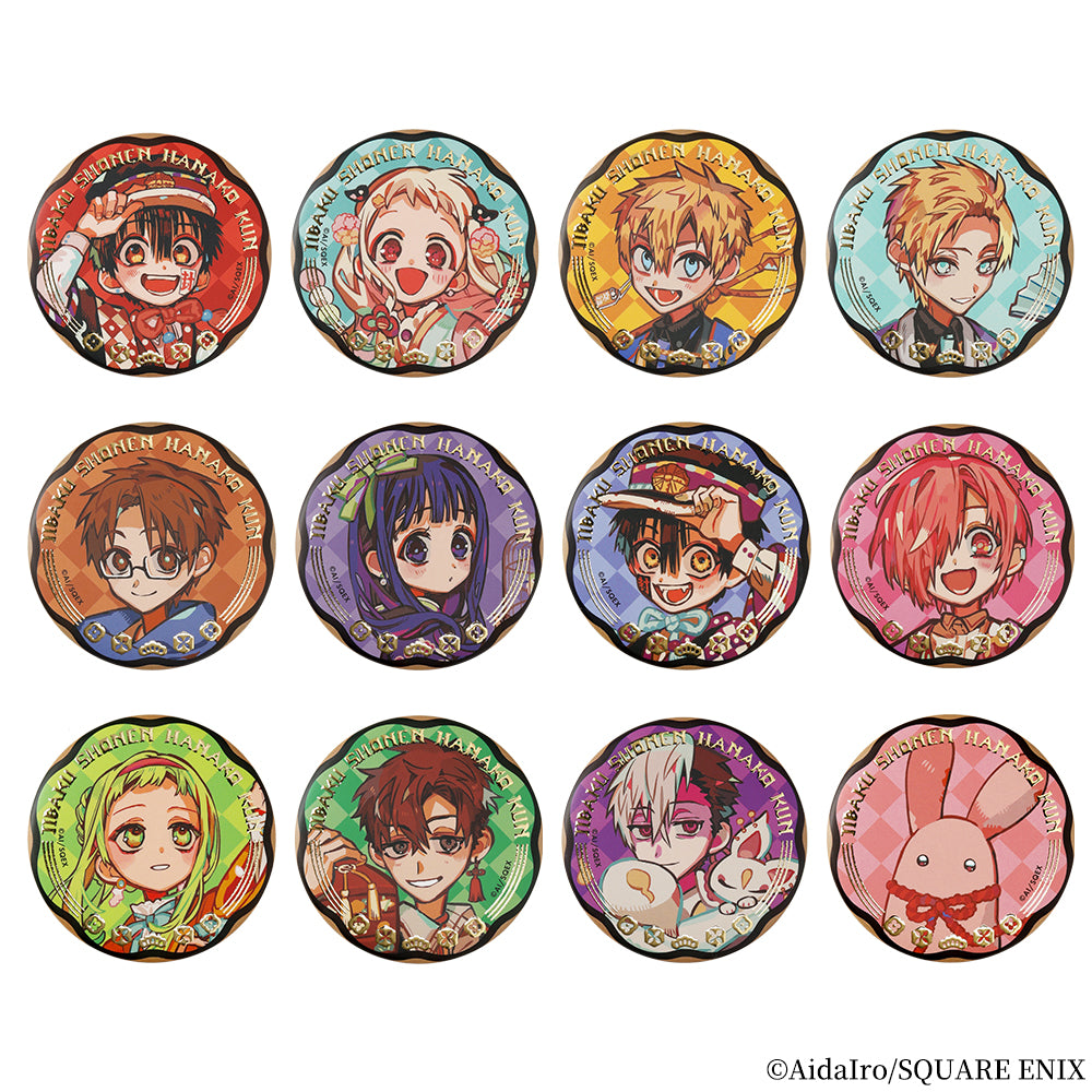(Goods - Badges)  Toilet-bound Hanako-kun Badge 10th Anniversary (Blind Box -Single)