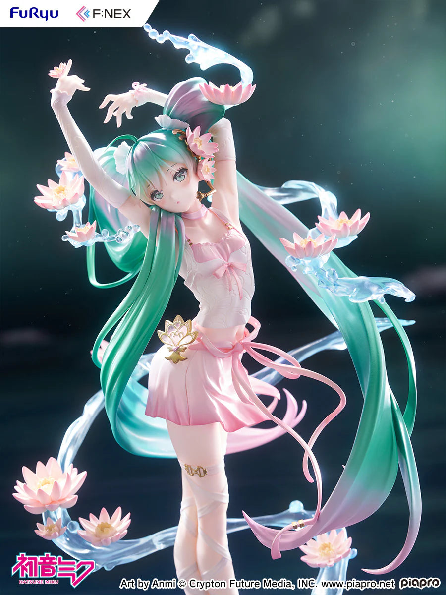 (1/7 Scale Figure) Vocaloid Hatsune Miku: Water lily ver.