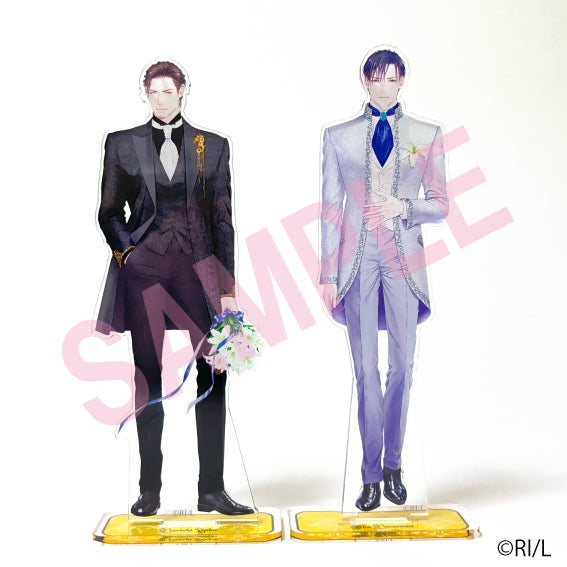 (Goods - Acrylic Stand) Be x Boy New Illustration Pair Acrylic Stand