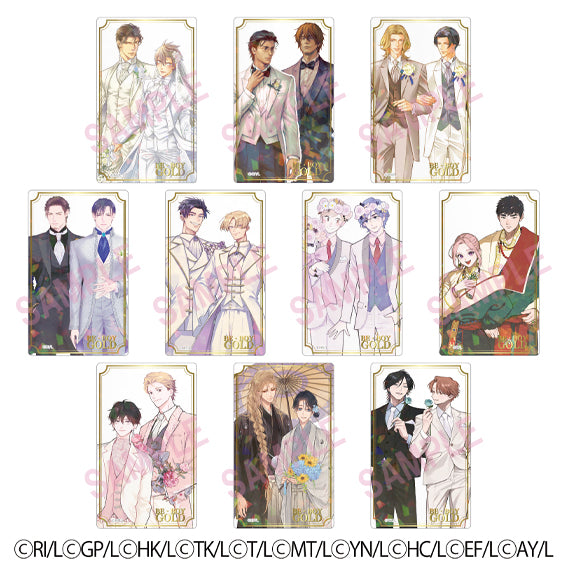 (Goods - Card) Be x Boy Trading Hologram Mini Clear Card (Blind Box -Single)