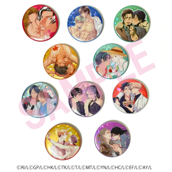 (Goods - Badge) Be x Boy Trading Glitter Badge (Blind Box -Single)