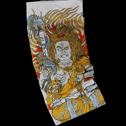 (Goods - Towel )Yakuza: Like a Dragon Yuzen-Dyeing Tenugui Daigo Dojima Fudo Myoo