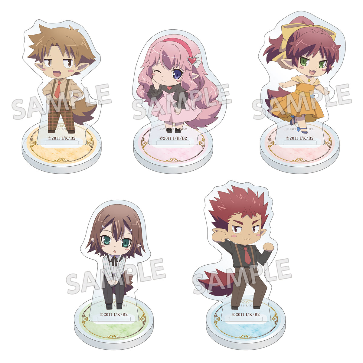 (Goods - Acrylic Stand) TV Anime BAKA and TEST -Summon the Beasts- Formal Series Tradable Summoned Beast Acrylic Stand PACK (Blind Box -Single)