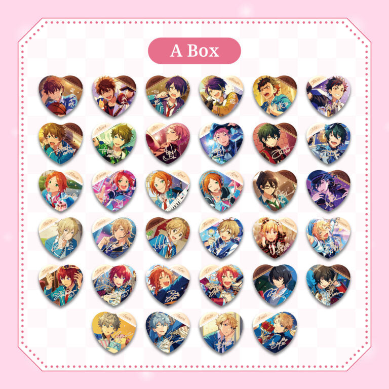 [Ensemble Stars!!] Valentine Badge Ver. A (Blind Box - Single)