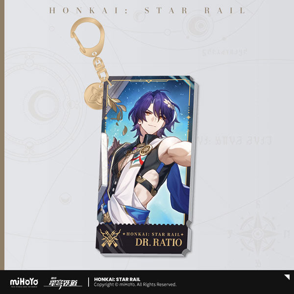 [Honkai: Star Rail] Character Portrait Series Acrylic Keychain / Hunt Dr. Ratio