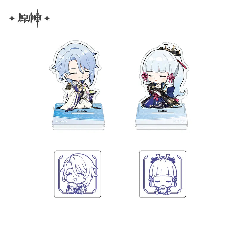 (Goods - Acrylic Stand) [Genshin Impact]  2023 Exhibition Acrylic Stand Kamisato Clan