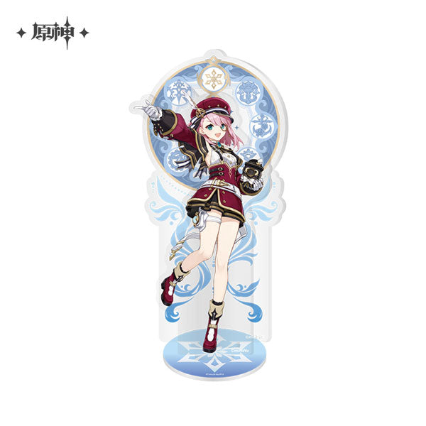 (Goods - Acrylic Stand) [Genshin Impact] Acrylic Stand Fontaine Court / Charlotte