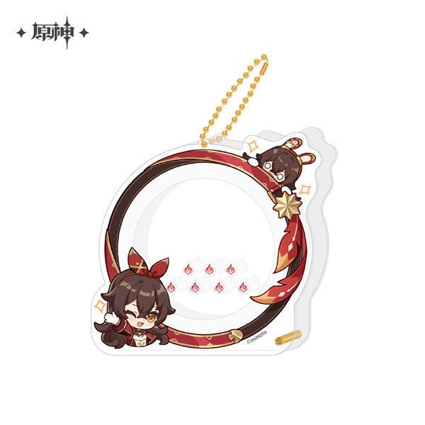 [Genshin Impact] Avatar Frame Series Button Badge Cover / Amber