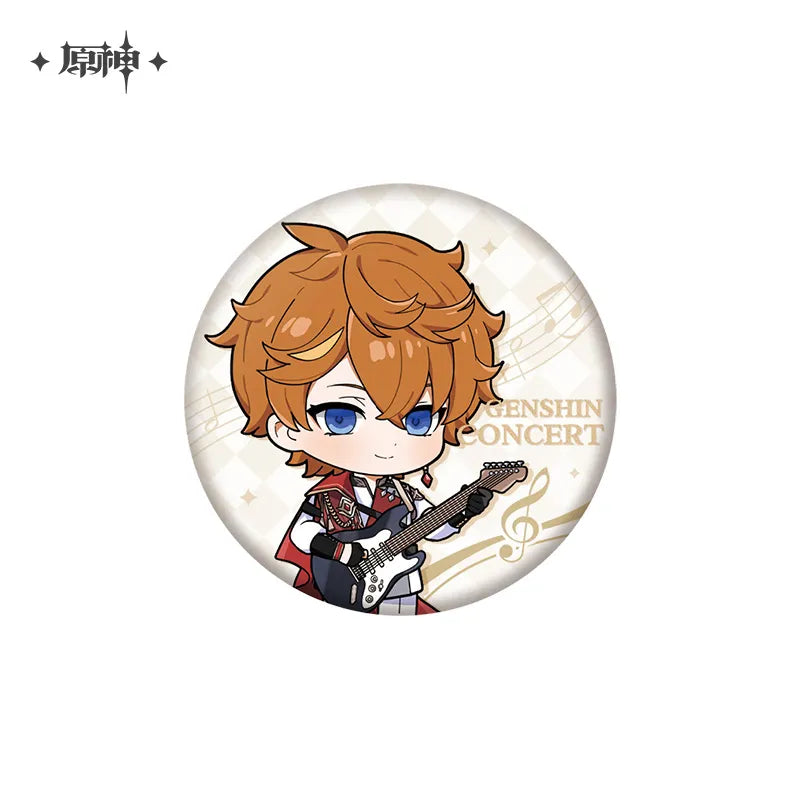 [Genshin Impact] Concert Chibi Badge Tartaglia
