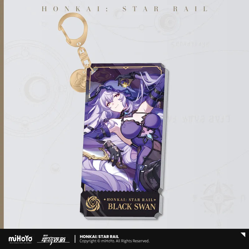 [Honkai: Star Rail] Character Series Keychain Black Swan
