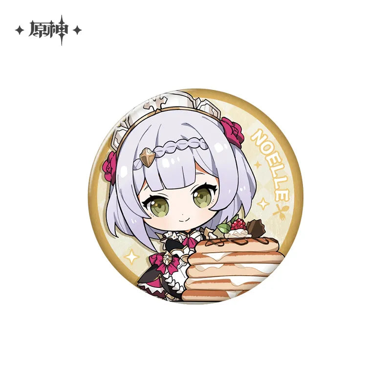 [Genshin Impact] Food Series Glitter Badge Noel