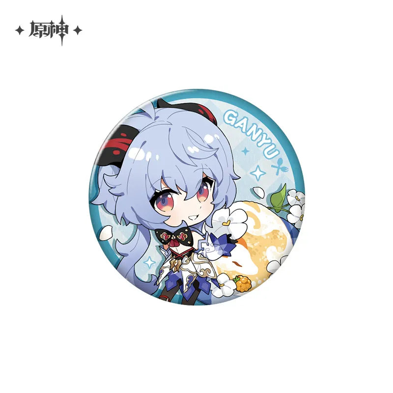 [Genshin Impact] Food Series Glitter Badge Ganyu