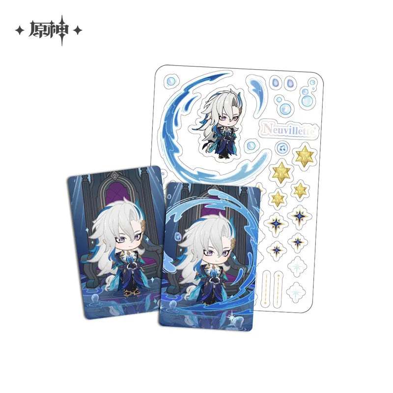 [Genshin Impact] Starlit Letter Collection Card Neuvillette