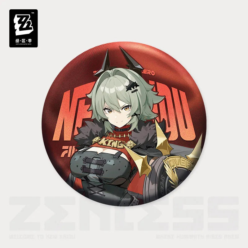 (Goods - Badge) Zenless Zone Zero Badge Ceasar King