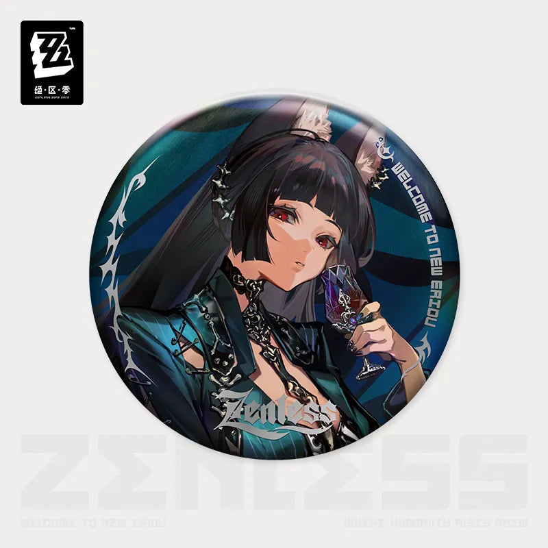(Goods - Badge) Zenless Zone Zero Harmony Frequency Button Badge Miyabi Hoshimi