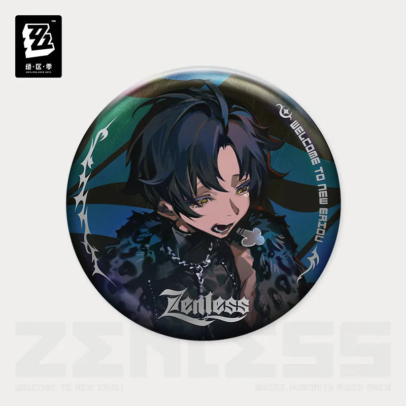 (Goods - Badge) Zenless Zone Zero Harmony Frequency Button Badge Asaba Harumasa