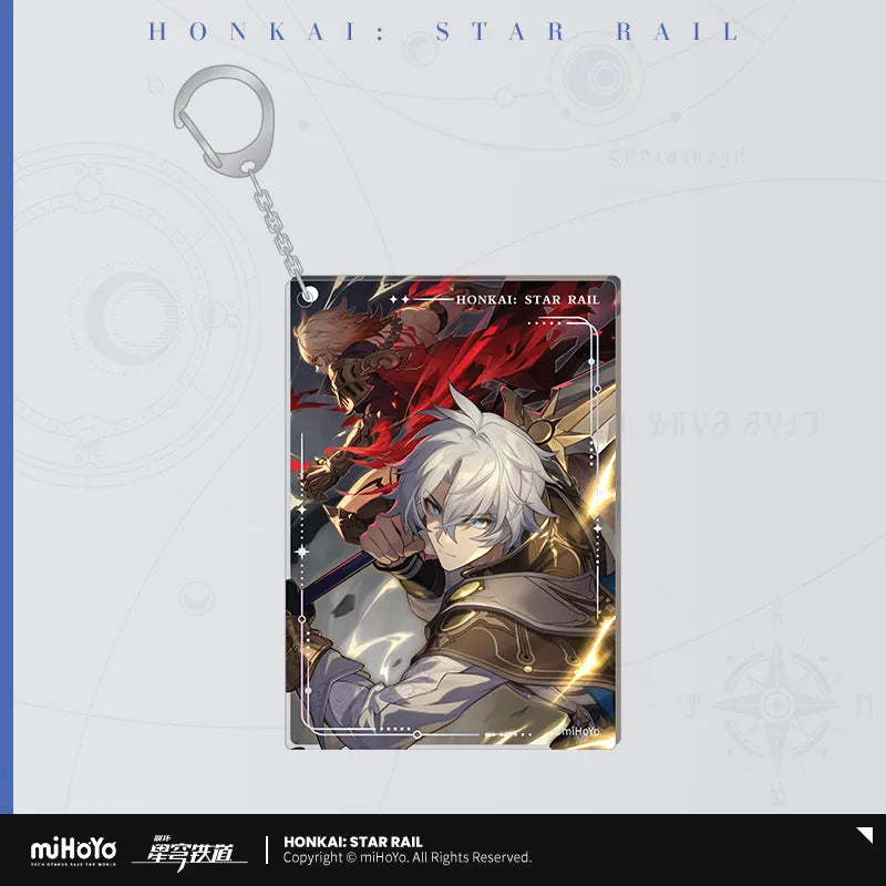 (Goods - Keychain) Honkai: Star Rail Light Cone Keychain "Victory In a Blink"