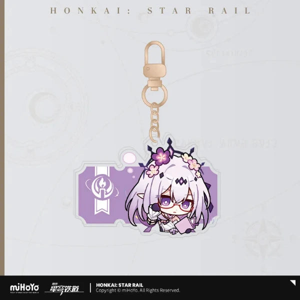 (Goods - Keychain) Honkai: Star Rail Acrylic Keychain Castorice