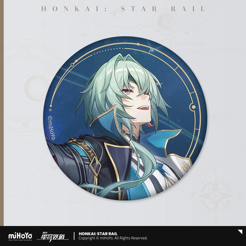 (Goods - Badge) Honkai: Star Rail Interstellar Invitation Button Badge Anaxa