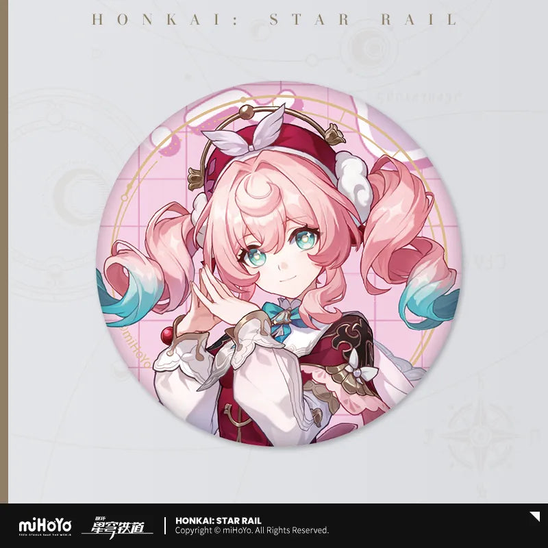 (Goods - Badge) Honkai: Star Rail Interstellar Invitation Button Badge Hyacine