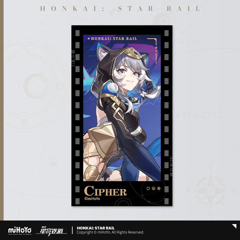 (Goods - Card) Honkai: Star Rail Celestial Invitation FIlm-Strip Card Cipher