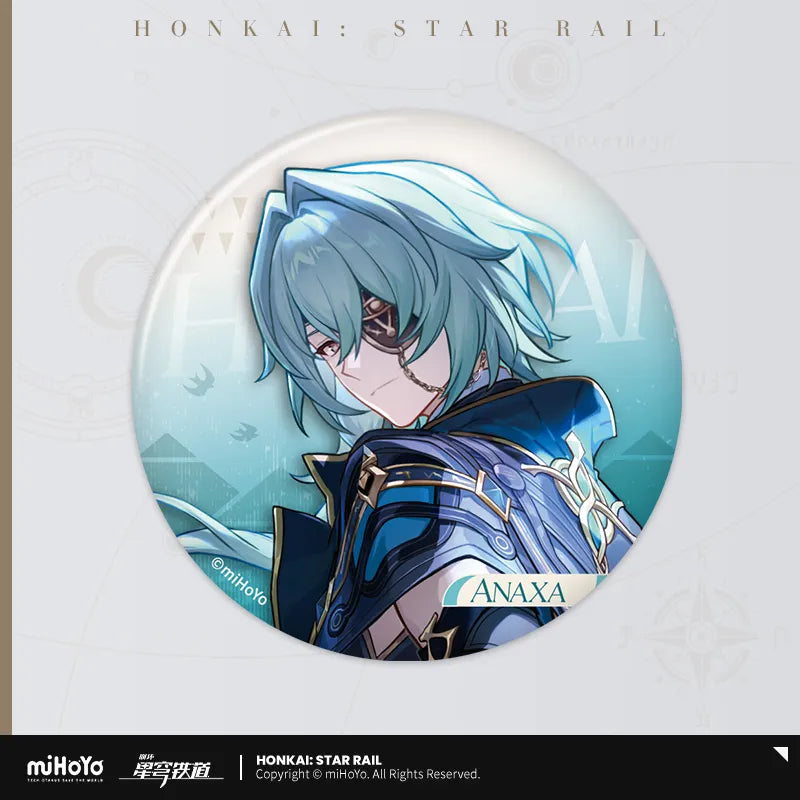 (Goods - Badge) Honkai: Star Rail Interstellar Travel Button Badge Anaxa