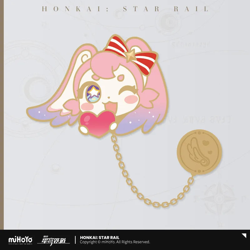 (Goods - Badge) Honkai: Star Rail Pom Pom Exhibition Pin Badge Mem