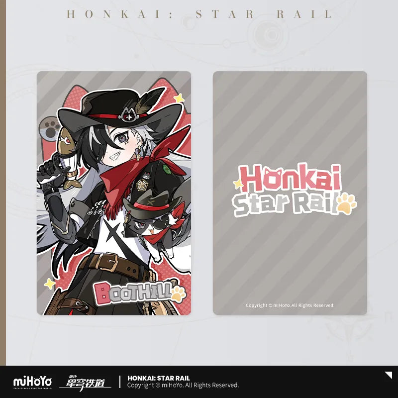 (Goods - Card) Honkai: Star Rail Littly Kitty Hologram Card Boothill