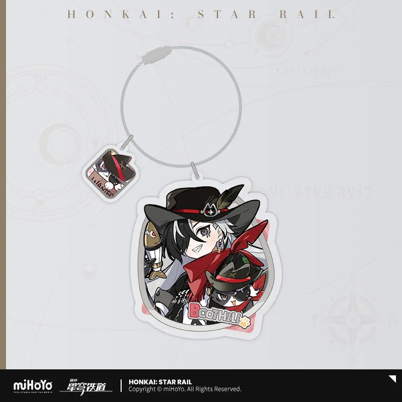 (Goods - Keychain) Honkai: Star Rail Little Kitty Keychain Boothill