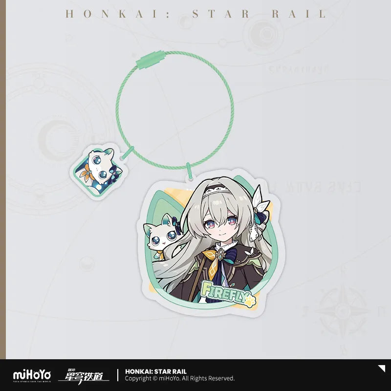 (Goods - Keychain) Honkai: Star Rail Little Kitty Keychain Firefly