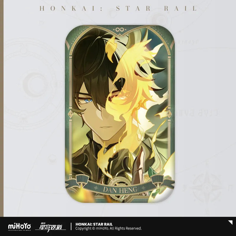 (Goods - Badge) Honkai: Star Rail Amphoreus' Saga of Heroes Badge Dan Heng Permansor Terrae