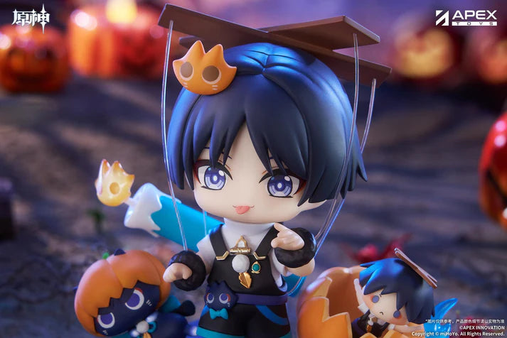 (Non-Scale Figure) Genshin Impact You Ye Qi Xiang Series Chibi Chara Figure Wanderer