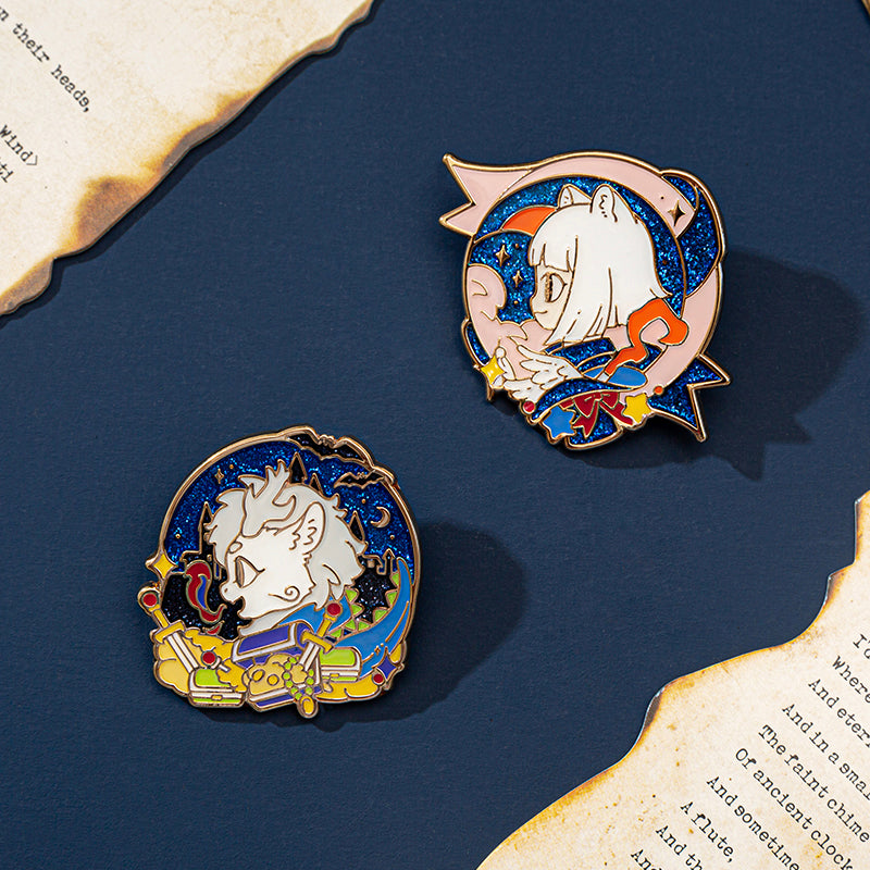 [Fei Ren Zai] Fantasy Series Trading Pin Badge (Blind Box -Single)